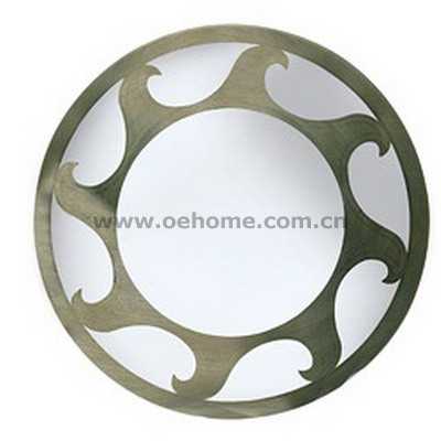 8380 Decorative modern hanging metal wall mirror